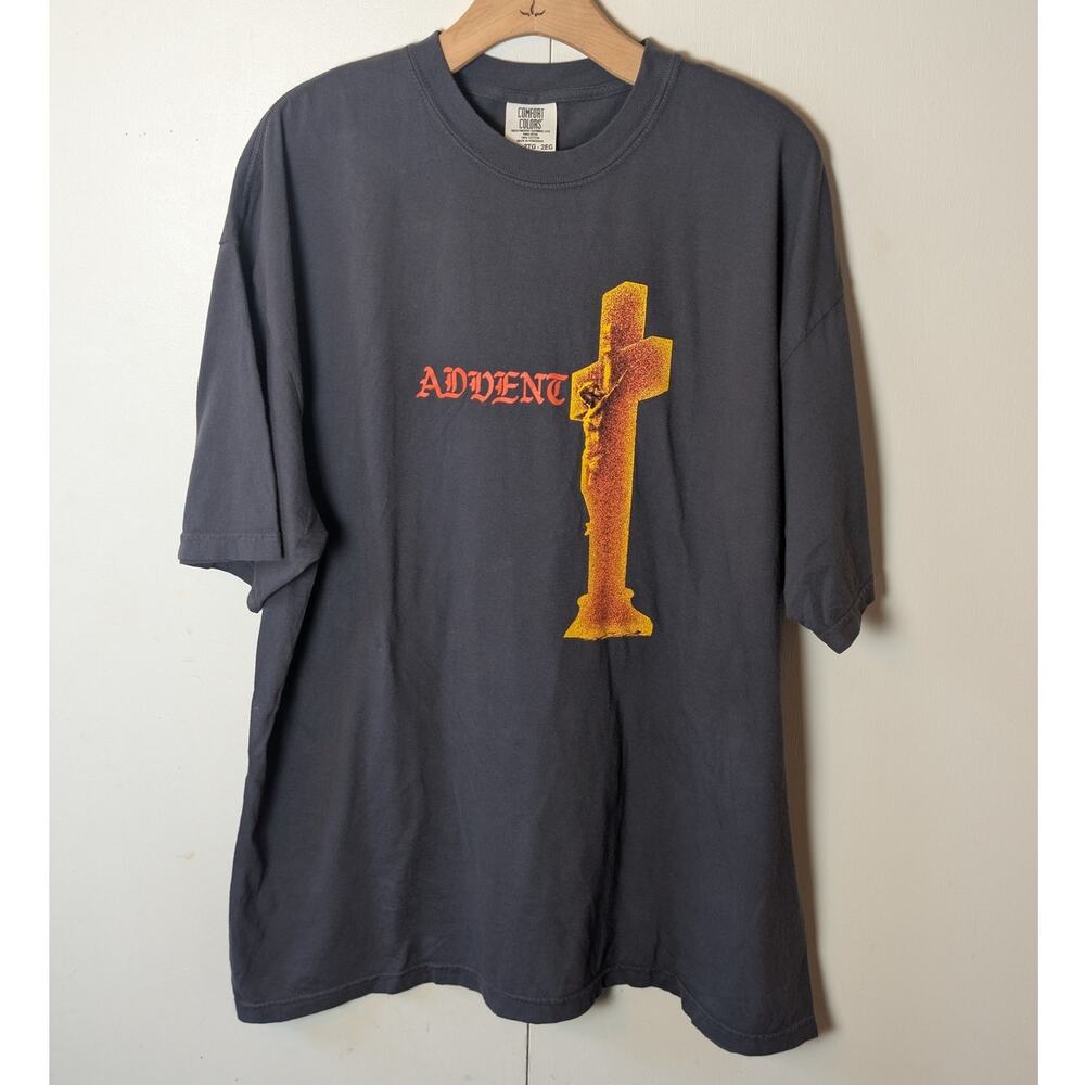 Advent Comfort Colors Dark Gray Graphic T-shirt 2XL